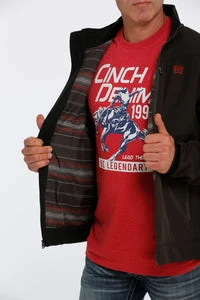 'Cinch' Men's Lined Bonded Jacket - Brown 3 'Cinch' Men's Lined Bonded Jacket - Brown