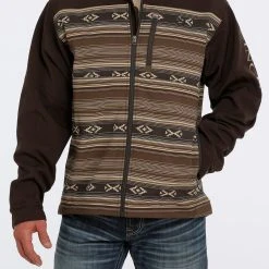 'Cinch' Men's Bonded Jacket - Brown Aztec 8 'Cinch' Men's Bonded Jacket - Brown Aztec -Ariat Shop MWJ1583002 1 1024x1024@2x