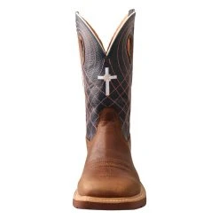 Twisted X Boots 'Twisted X' Men's 12" CellStretch® Western WP Square Toe - Mocha / Navy 13 Twisted X Boots 'Twisted X' Men's 12" CellStretch® Western WP Square Toe - Mocha / Navy -Ariat Shop MXBW001.05 1024x1024@2x