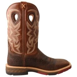 Twisted X Boots 'Twisted X' Men's 12" Cellstretch WP Western Square Toe - Smokey Chocolate / Spice -Ariat Shop MXBW002 RT 4800x4800 520b405a 941b 4f39 81ca d25bfa4a847d 1024x1024@2x