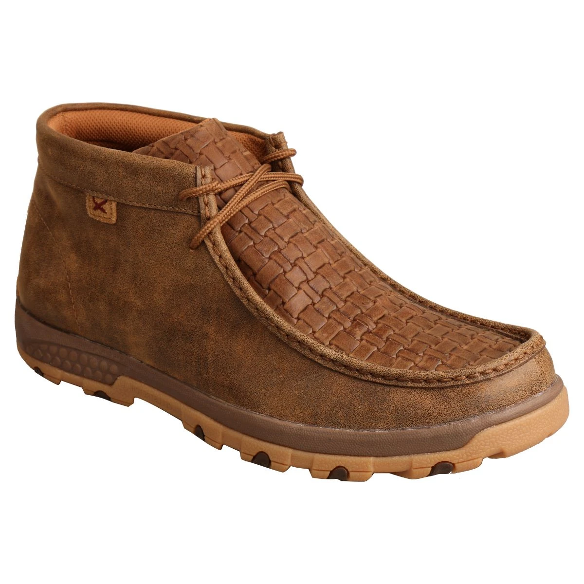 Twisted X Boots 'Twisted X' Men's CellStretch® Chukka Driving Moc - Bomber / Chocolate 5 Twisted X Boots 'Twisted X' Men's CellStretch® Chukka Driving Moc - Bomber / Chocolate - Image 3