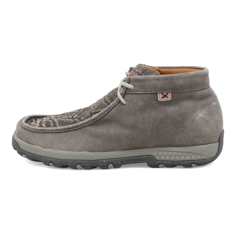 Twisted X Boots 'Twisted X' Men's Chukka Driving Moc - Grey / Grey Elephant 9 Twisted X Boots 'Twisted X' Men's Chukka Driving Moc - Grey / Grey Elephant - Image 7