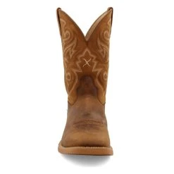 Twisted X Boots 'Twisted X' Men's 11" Tech X™ Western Square Toe - Saddle / Rustic Orange -Ariat Shop MXTR005.08 4800X4800 R 1024x1024@2x