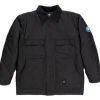 'Berne' Men's Icecap Arctic Insulated WP Chore Coat - Black