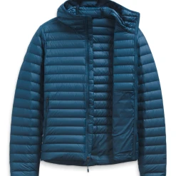 'The North Face' Men's Stretch Down Jacket - Monterey Blue -Ariat Shop NF0A3Y55 BH7 int 1024x1024@2x