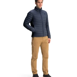 'The North Face' Men's Stretch Down Stowable Jacket - Aviator Navy -Ariat Shop NF0A3Y56 RG1 model34 1024x1024@2x