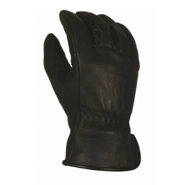BEAR KNUCKLES LLC 'Bear Knuckles' Double Wedge™ Fleece-Lined Water Resistant Cowhide Driver Glove - Black 3 BEAR KNUCKLES LLC 'Bear Knuckles' Double Wedge™ Fleece-Lined Water Resistant Cowhide Driver Glove - Black