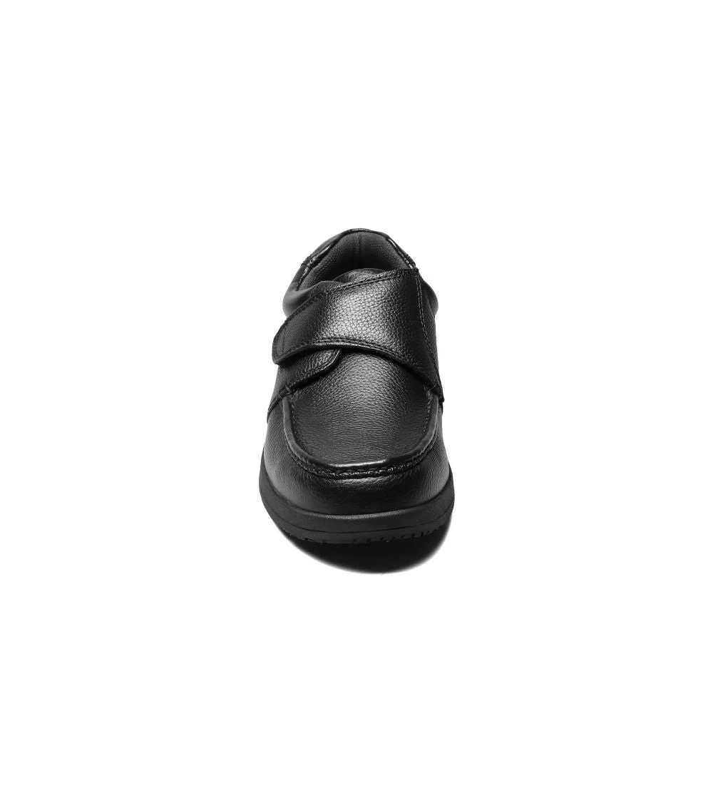 'Nunn Bush' Men's Cam Moc Toe Strap - Black Tumbled 6 'Nunn Bush' Men's Cam Moc Toe Strap - Black Tumbled - Image 4