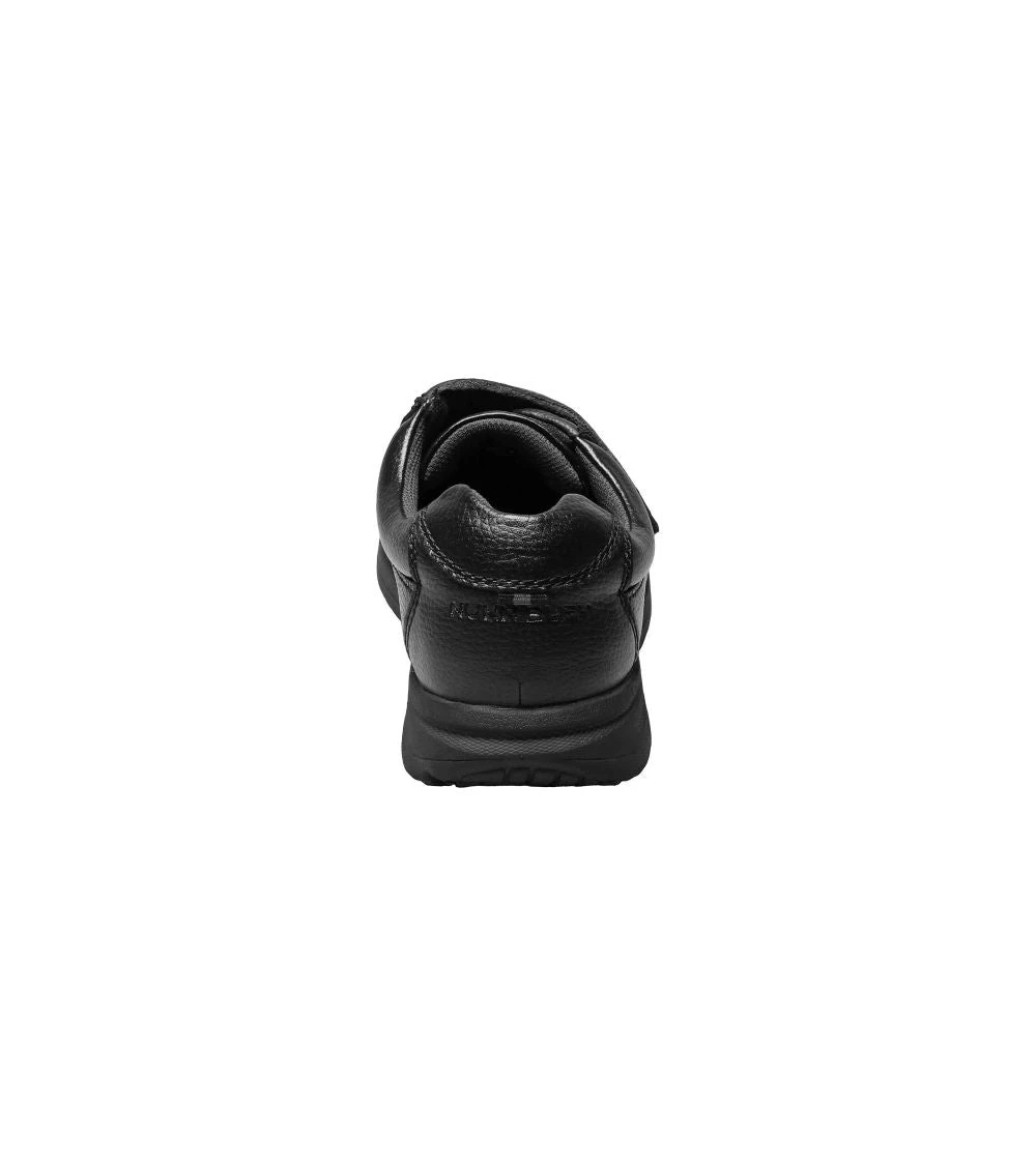 'Nunn Bush' Men's Cam Moc Toe Strap - Black Tumbled 7 'Nunn Bush' Men's Cam Moc Toe Strap - Black Tumbled - Image 5