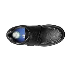 Alternative view of 'Nunn Bush' Men's Cam Moc Toe Strap - Black Tumbled