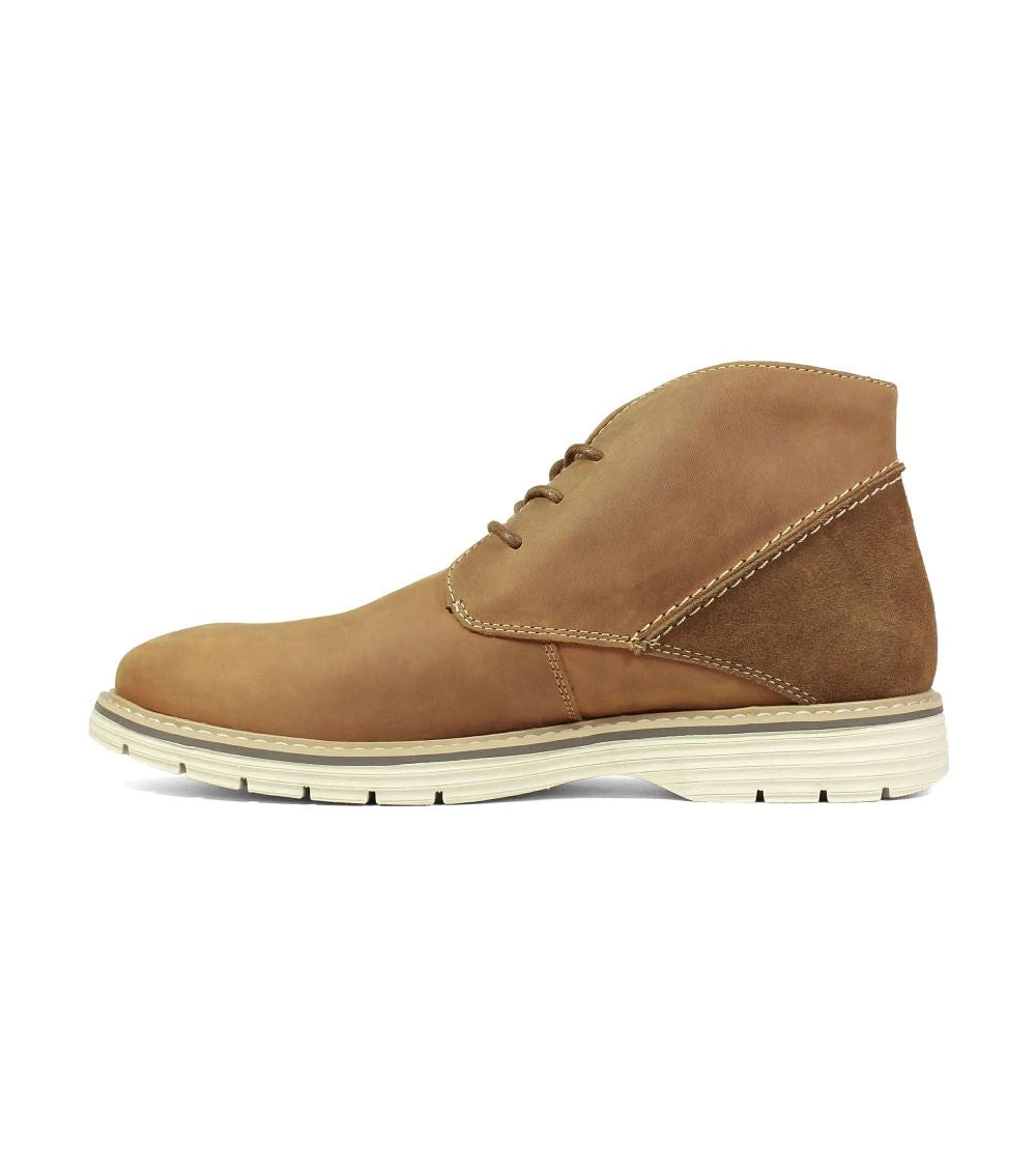 'Nunn Bush' Men's Littleton Plain Toe Chukka Boot - Tan Leather 8 'Nunn Bush' Men's Littleton Plain Toe Chukka Boot - Tan Leather - Image 6