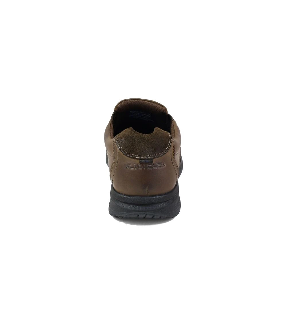 'Nunn Bush' Men's Cam Moc Toe Slip On - Brown Crazy Horse 7 'Nunn Bush' Men's Cam Moc Toe Slip On - Brown Crazy Horse - Image 5