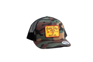 'Red Dirt Hat Company' Men's Mineral Water Cap - Camo / Black 3 'Red Dirt Hat Company' Men's Mineral Water Cap - Camo / Black