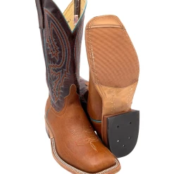'Anderson Bean' Men's 13" Western Square Toe - Tobacco Yeti / Brass Explosion -Ariat Shop S11066 1024x1024@2x