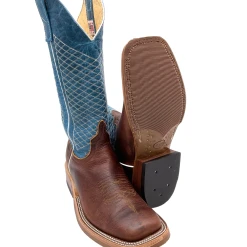 'Anderson Bean' Men's 13" Western Square Toe - Bison / Blue Lava -Ariat Shop S11166 1024x1024@2x