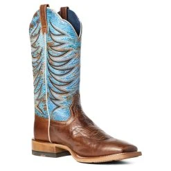 'Ariat' Men's 13" Firecatcher Western Square Toe - Well Brown -Ariat Shop S21 MNS WEST 10035952 medial 1024x1024@2x