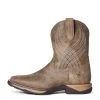 'Ariat' Youth 8" Anthem Western Square Toe - Brown Bomber -Ariat Shop S21 YTH WEST 10035778 side 1024x1024@2x