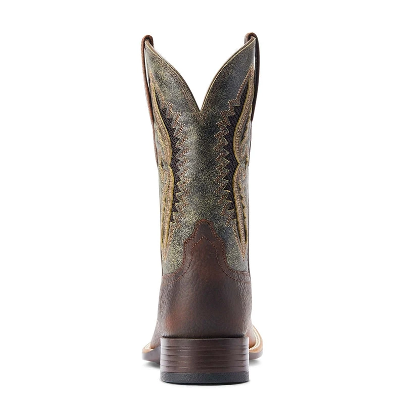 'Ariat' Men's 11" Rowder VentTEK 360° Western Square Toe - Rust / Forest Green 6 'Ariat' Men's 11" Rowder VentTEK 360° Western Square Toe - Rust / Forest Green - Image 4