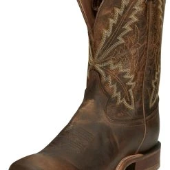 'Tony Lama' Men's 11" Bowie Western Square Toe - Oak 17 'Tony Lama' Men's 11" Bowie Western Square Toe - Oak -Ariat Shop TNL 010 XT5104 1024x1024@2x