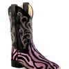 'Old West' Child's 9" Western Square Toe - Black / Pink 1 'Old West' Child's 9" Western Square Toe - Black / Pink -Ariat Shop VB9129 300x300