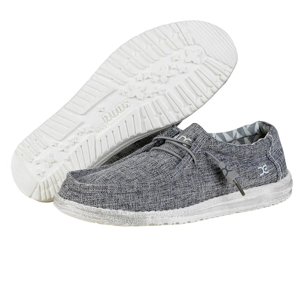 'Hey Dude' Men's Wally Linen - Iron Grey 8 'Hey Dude' Men's Wally Linen - Iron Grey - Image 6