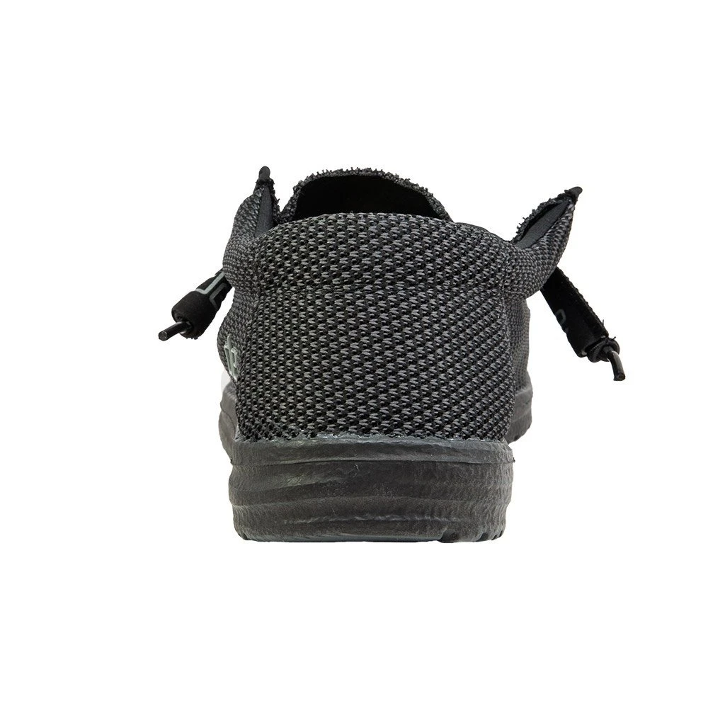 'Hey Dude' Men's Wally L Sox - Black 6 'Hey Dude' Men's Wally L Sox - Black - Image 4