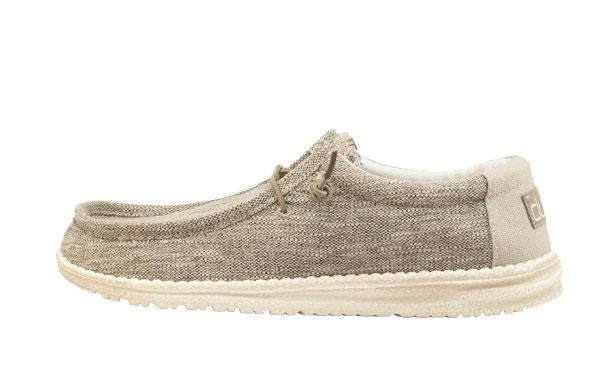 'Hey Dude' Men's Wally Woven - Beige 4 'Hey Dude' Men's Wally Woven - Beige - Image 2