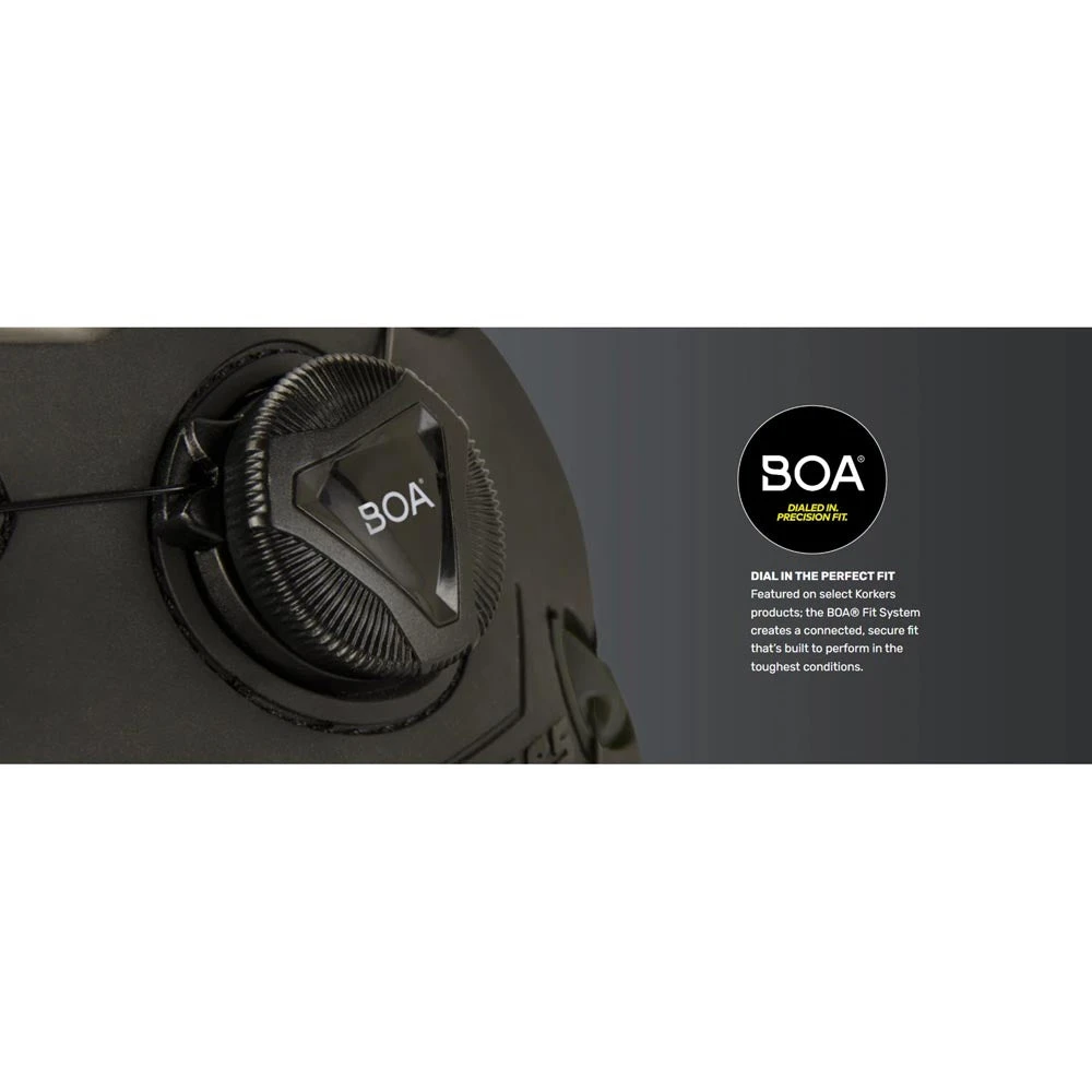 KORKER'S PRODUCTS, LLC 'Korkers' Men's Polar Vortex 600GR Snow/Ice Trec Soles - Black 9 KORKER'S PRODUCTS, LLC 'Korkers' Men's Polar Vortex 600GR Snow/Ice Trec Soles - Black - Image 7