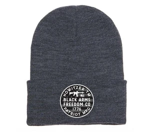 Howitzer Clothing 'Howitzer' Men's Arms Beanie - Charcoal Heather 3 Howitzer Clothing 'Howitzer' Men's Arms Beanie - Charcoal Heather