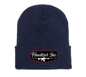 Howitzer Clothing 'Howitzer' Men's Stamp Beanie - Navy 3 Howitzer Clothing 'Howitzer' Men's Stamp Beanie - Navy