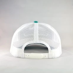 'Kimes Ranch' Men's Weekly Trucker Cap - Teal / White -Ariat Shop weekly trucker teal cap 4 1024x1024@2x